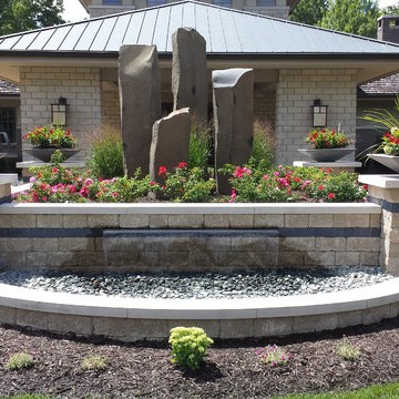 Front yard entrance