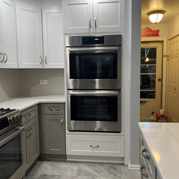 Beautiful Kitchen Transformation With New Two-Tone Cabinets