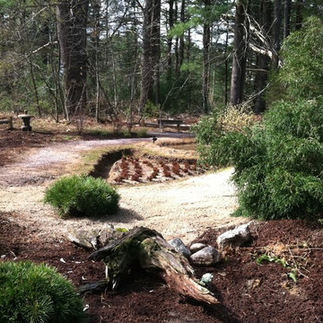 Zen space getaway for meditation
