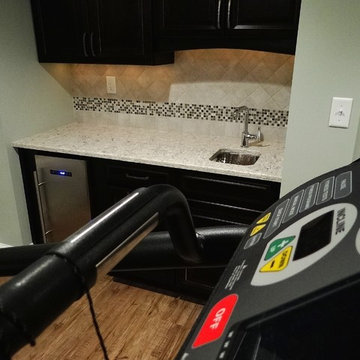 Lower Level Remodel with Wine Cellar in Wauwatosa
