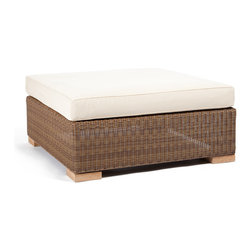 Wintons Teak Kobo Modular Ottoman - Outdoor Lounge Furniture