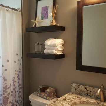 Transitional Hall Bathroom, Pennsburg, PA