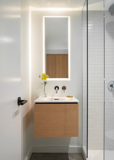 Contemporary Bathroom by Vertebrae Art and Architecture