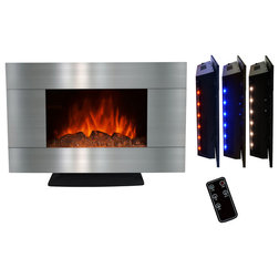 Contemporary Indoor Fireplaces by Golden Vantage LLC