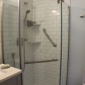 Belle Mead Master Bath Reno, Addition of en-suite bath