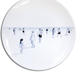 &Agrave; LA PLAGE - Decorative Plates