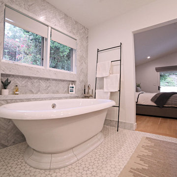 Master Bathroom Tub  | Complete Remodel | Sherman Oaks