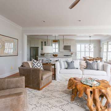 Mt. Pleasant Living Room, Kitchen & Patio Makover