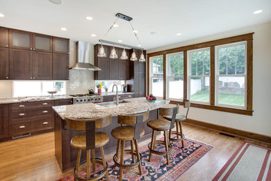 Kitchen - transitional kitchen idea in Other