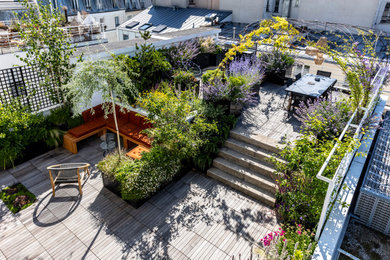 Cette image montre une terrasse traditionnelle.