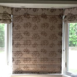 Premier Roman Shades in Customer Ruthanne's Home - Roman Shades