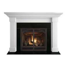 50 Most Por Fireplace Mantels For 2019 Houzz Monessen Kenwood Flush Mantel Primed Mdf 69 5