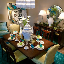 Modern Glamour Table Scape - Products