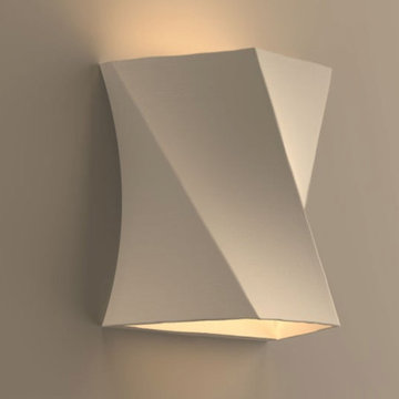 Ceramic Sconce, wall lamp, wall light, NAAYA TWIST