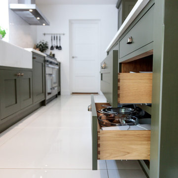 Lynwood - Green Shaker Kitchen