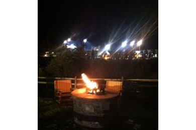 Mountain style patio photo in Other