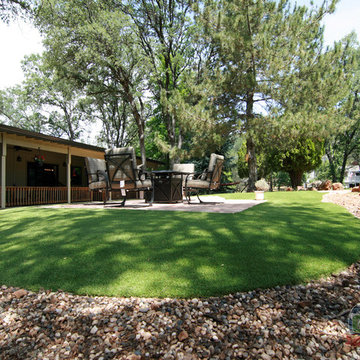 Global Syn-Turf artificial grass installation in Auburn, CA
