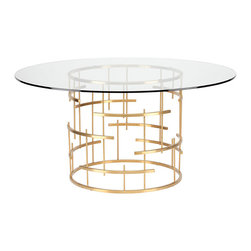 Nuevo Living - Nuevo Living Tiffany Round Dining Table - Dining Tables