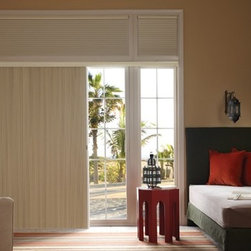 Hunter Douglas Vertiglide in Blackout Fabric - Window Treatments