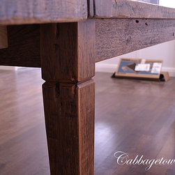 Reclaimed Wood Harvest Tables - Products