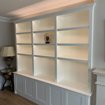 Bespoke Tv Cabinet & Storage Shelving