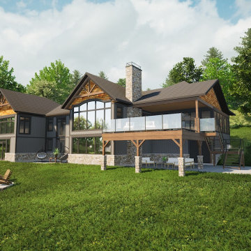 Madawaska River Waterfront Home Renovation and Addition