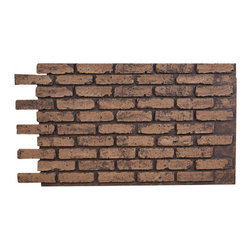CHICAGO BRICK WALL PANEL - 33"H - Wall Panels