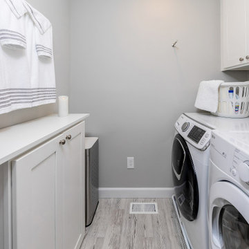 Hall Bath with Second Floor Laundry