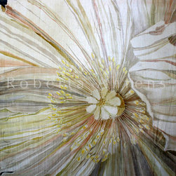 Roberta Ahrens Cracked Linen Botanical Paintings - Products