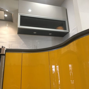 Modern Yellow Kitchen