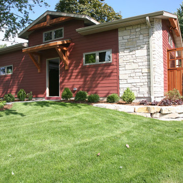 Booth Lake Portico & Exterior Remodel