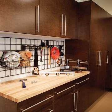 Garage Cabinets & Work Station (Bronze)