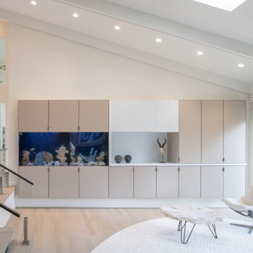 Contemporary with a Neutral Colorway in Potomac, MD
