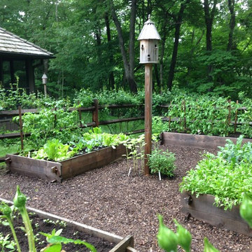 Raised "Mortise and Tension" Vegetable Gardens