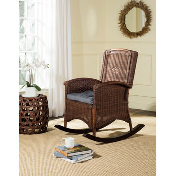 Rhonda Rocking Chair, Brown