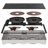 Cheftop Induction Cooktop, Portable Dual Induction Burners, 120V Digital Ceramic