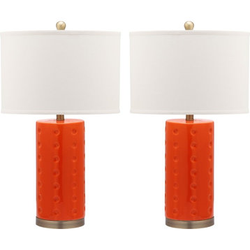 Roxanne Table Lamp (Set of 2) - Orange