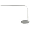 Lim 360 Table Task Lamp in White and Silver
