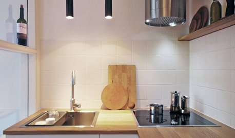 8 Möglichkeiten, die Arbeitsfläche in kleinen Küchen zu erweitern