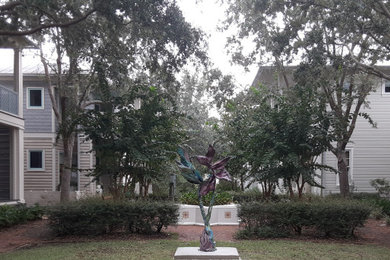 Trendy home design photo in Tampa