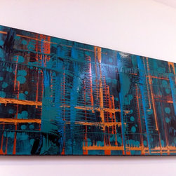 Metropolis - Modern Artwork by VividArt - Artwork