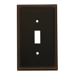 Cosmas - Cosmas Decorative Wall Plates/Outlet Cover, Oil Rubbed Bronze, 65000 Series - Switch Plates And Outlet Covers