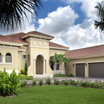 Sater Design Collection's 6964 "Barletta" Home Plan