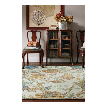 Balfour Rectangle Hand Tufted Rugs, Buff Multi