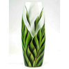 Oval Decorative Glass Vase