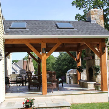 POST AND BEAM PAVILION