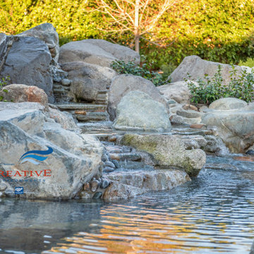 Alamo Estate Natural Swimming pool that brings Lake Tahoe home