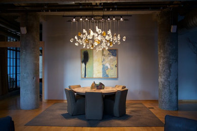 Example of an urban dining room design