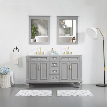 Bathroom Vanity with Mirror/Mirror Cabinet