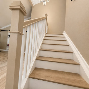 Custom Under-Stair Built-In Storage & Paneling